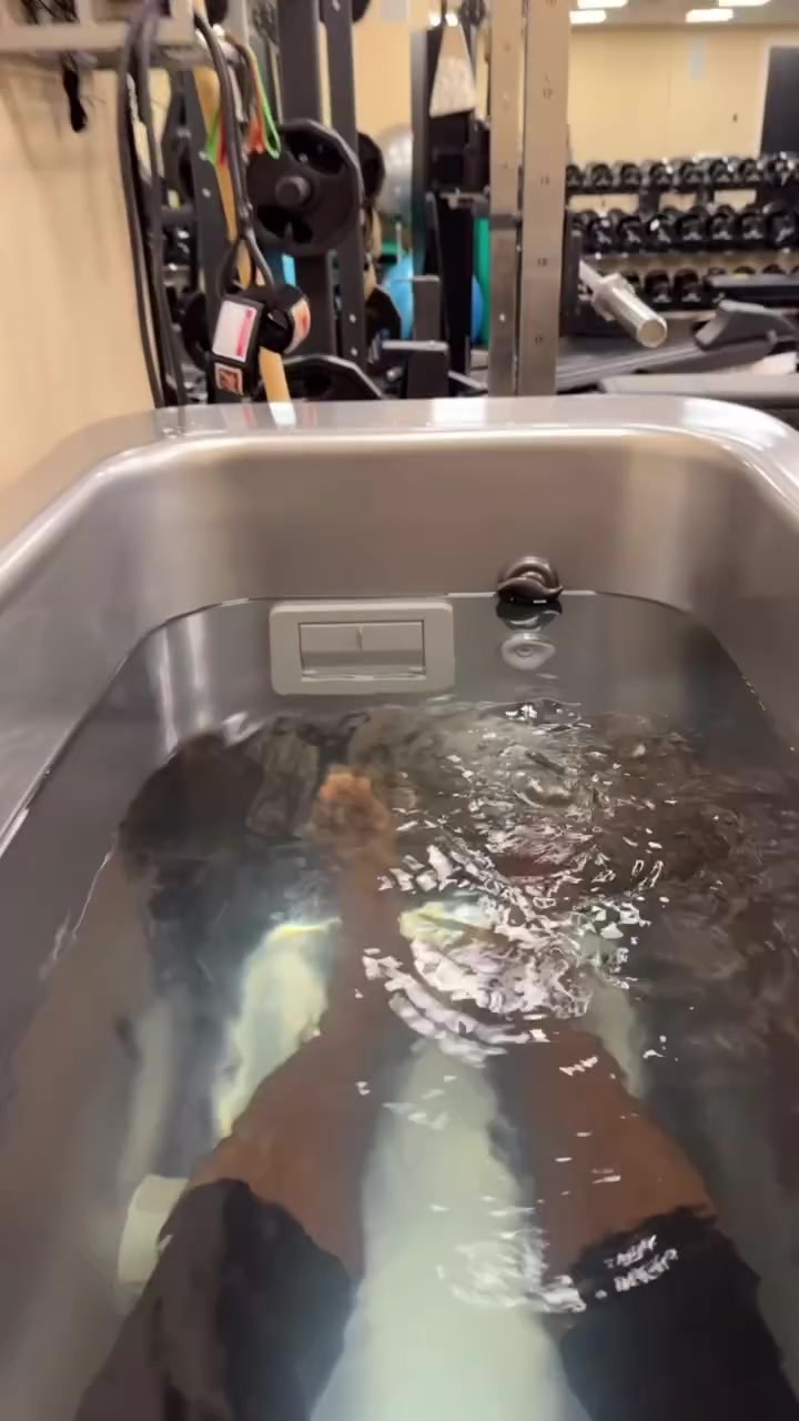 乐鱼app-八点不到💪🏽詹姆斯完成早上训练 晒出自拍照&amp;泡冰水恢复视频