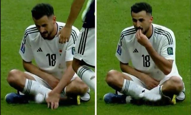 乐鱼官网-亚足联解释伊拉克吃草争议：因其过度庆祝才染黄