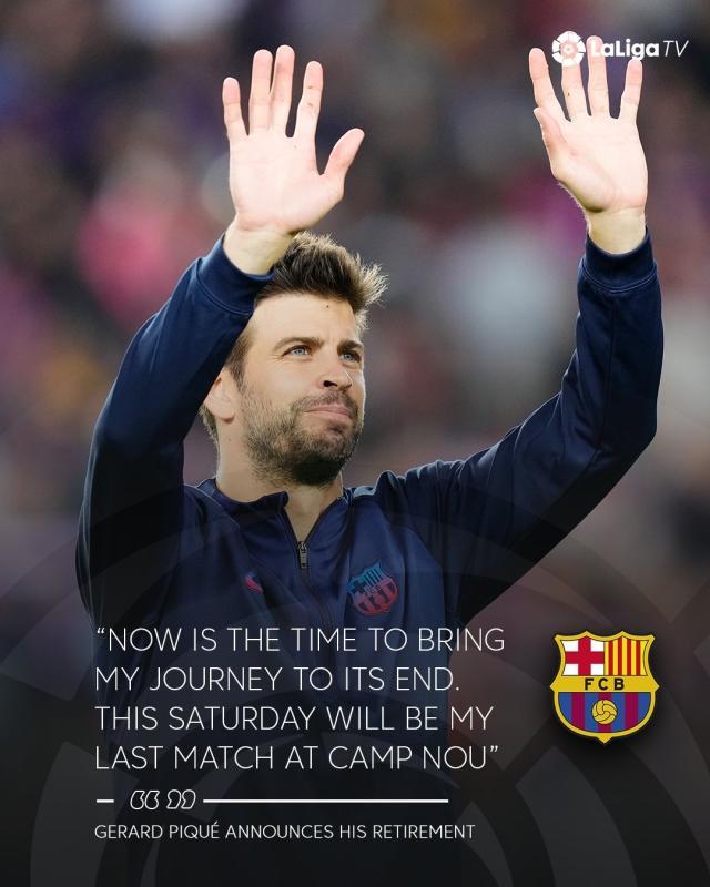 乐鱼体育-【早报】再见皮主席！皮克宣布退役，周末将最后一战！